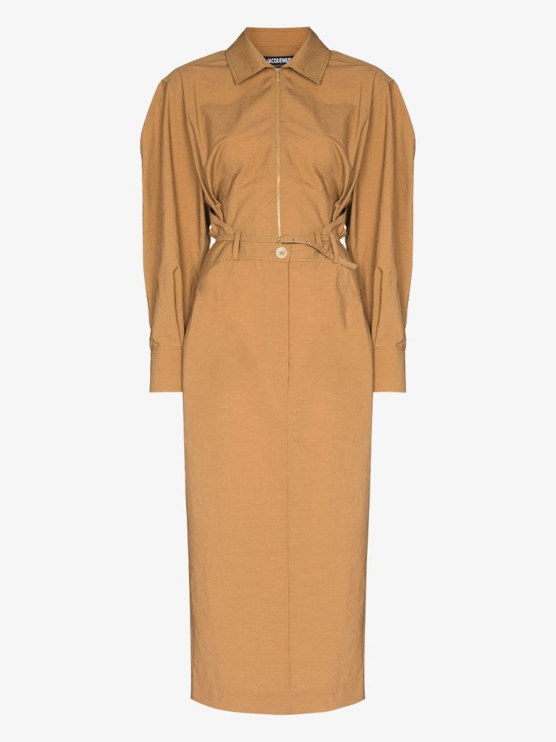 La Robe Uzco Midi Shirt Dress