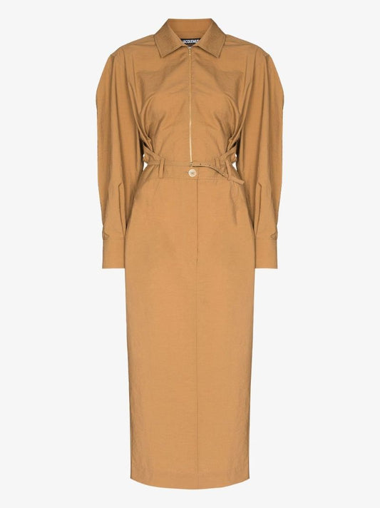 La Robe Uzco Midi Shirt Dress