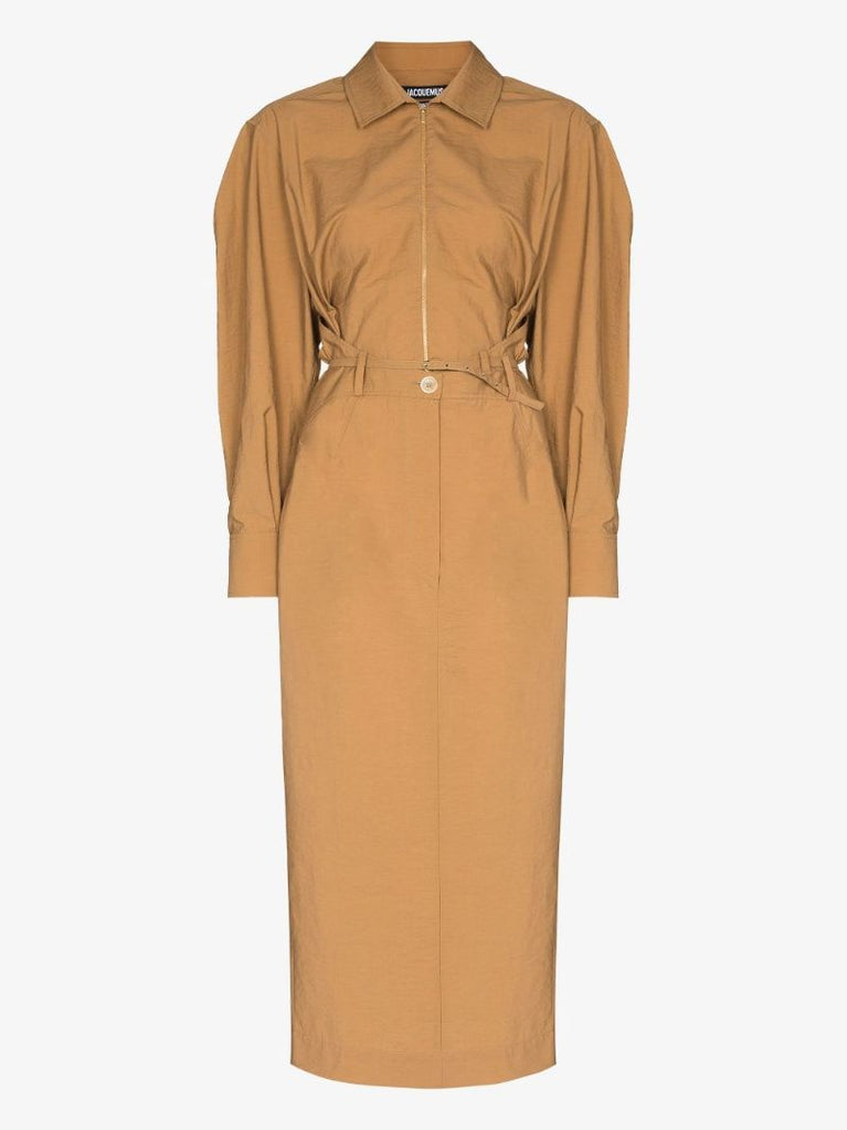 La Robe Uzco Midi Shirt Dress