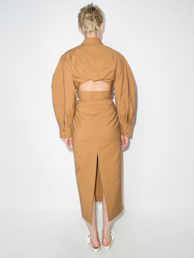 La Robe Uzco Midi Shirt Dress