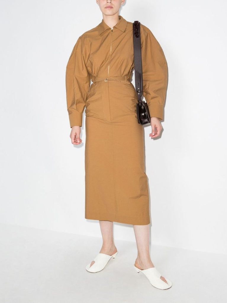 La Robe Uzco Midi Shirt Dress