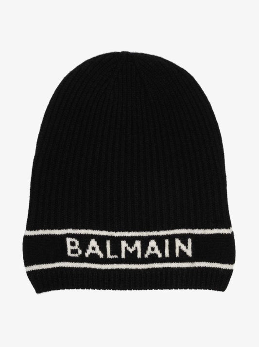 Black Logo Beanie Hat