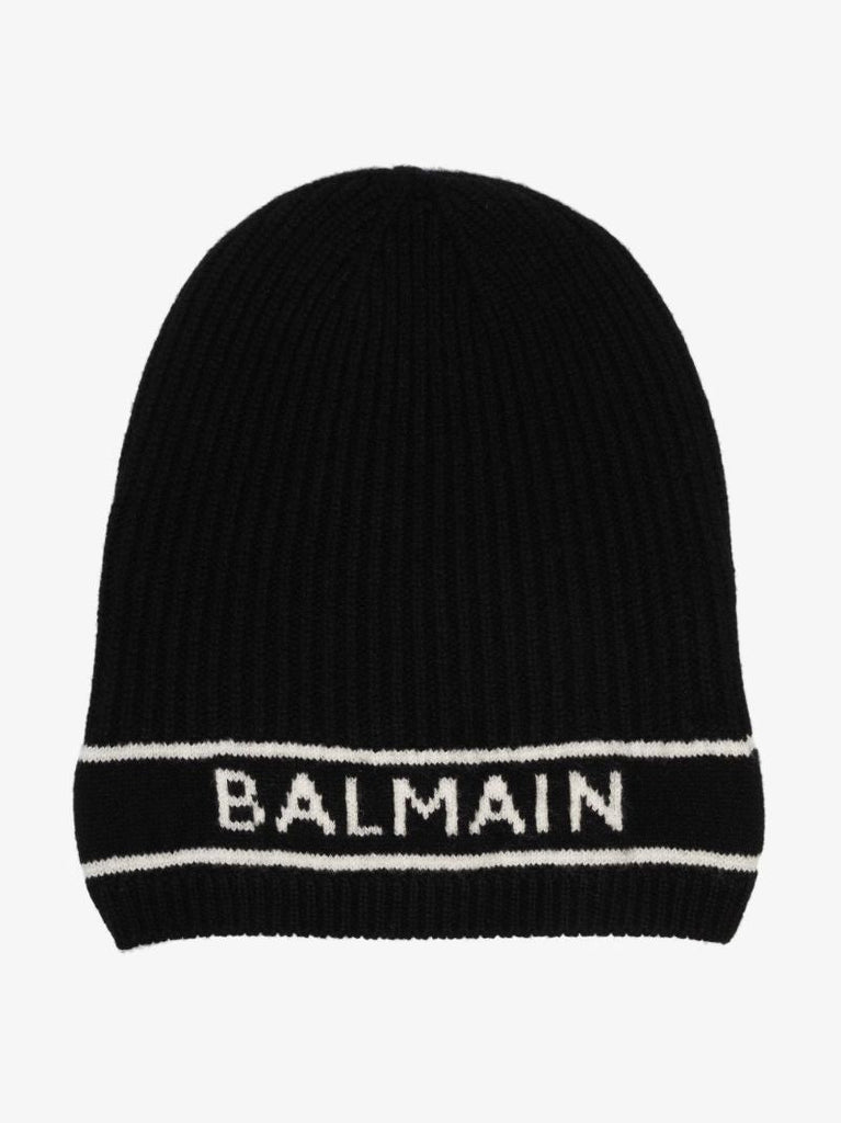 Black Logo Beanie Hat