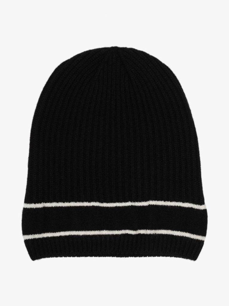 Black Logo Beanie Hat