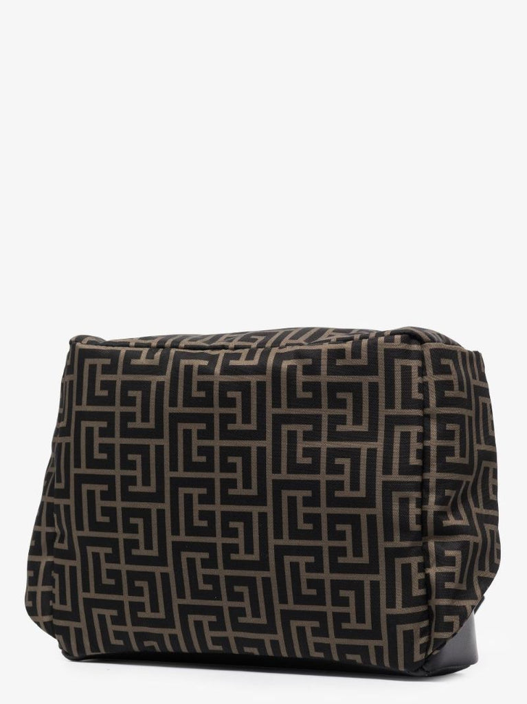Black Monogram Cross Body Bag