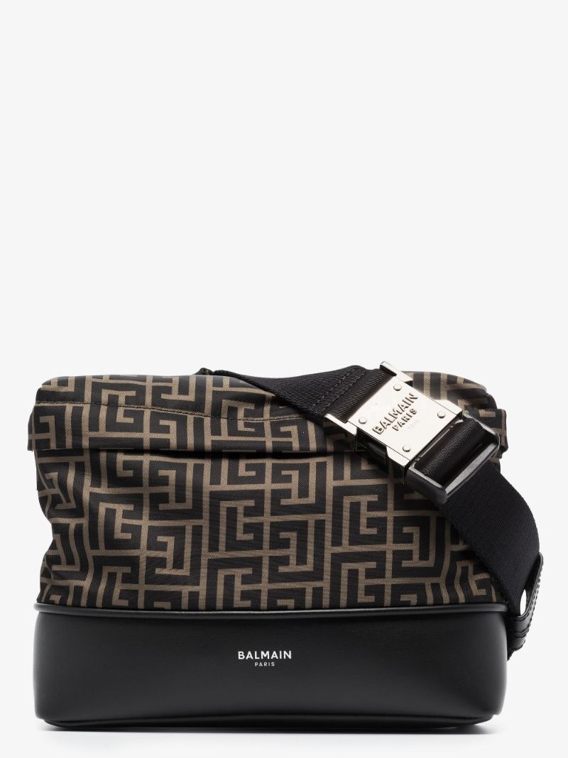 Black Monogram Cross Body Bag