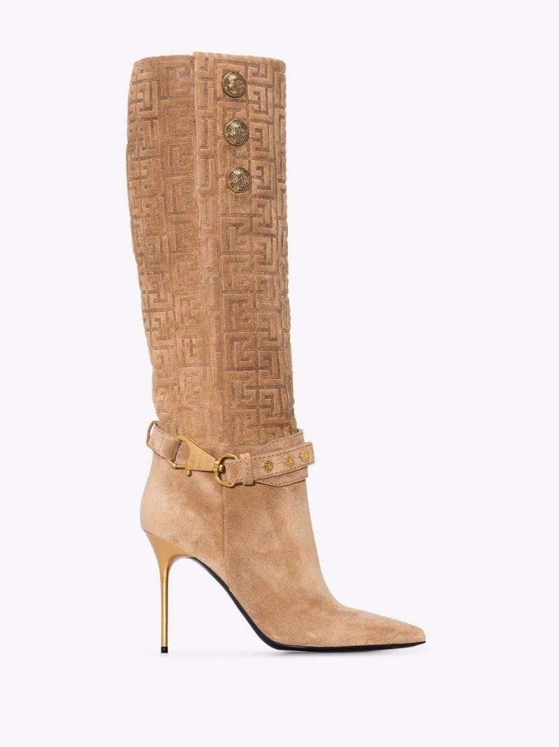 Neutral Robin 95 Knee-high Suede Boots