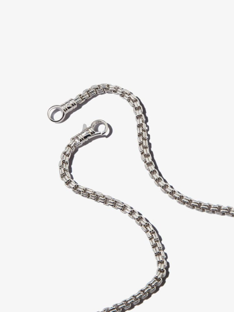Sterling Silver Venetian Double Chain Necklace
