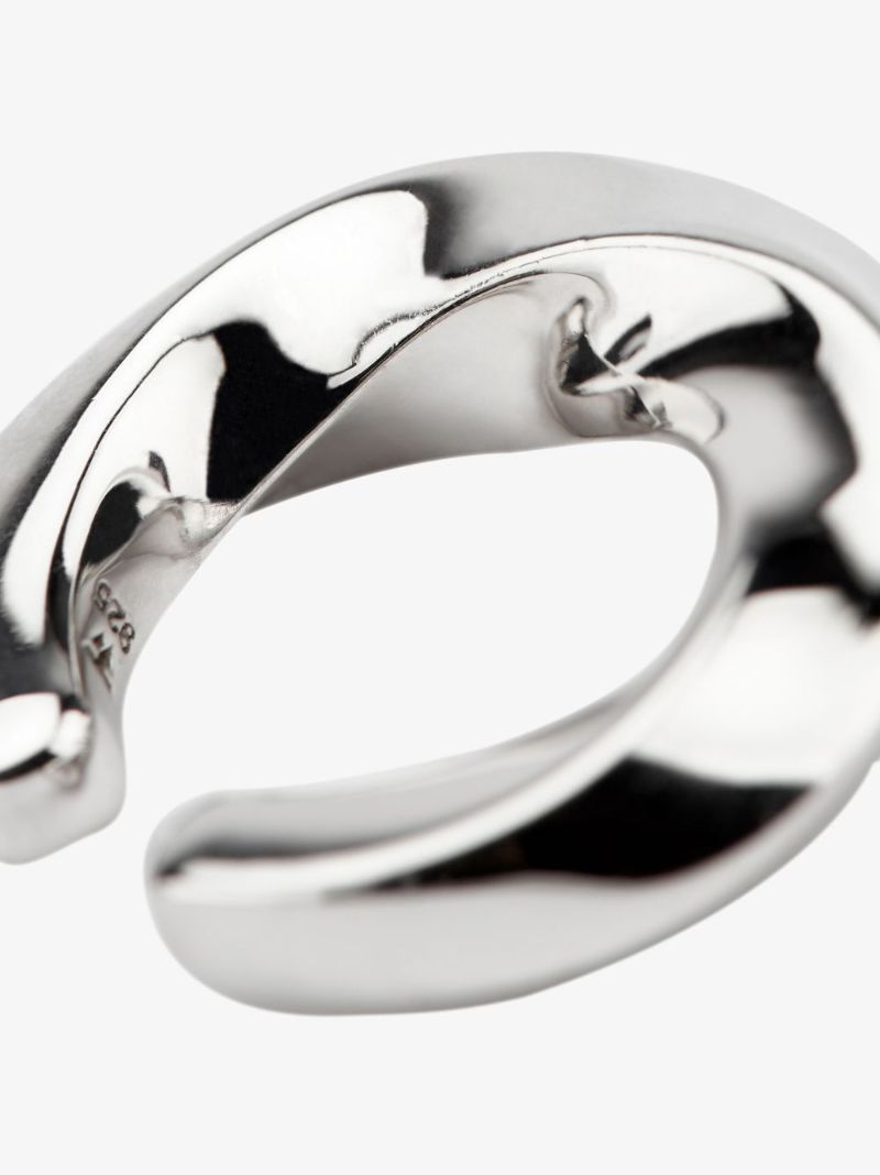 Sterling Silver Infinity Ear Cuff