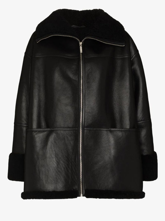 Shearling Trim Jacket