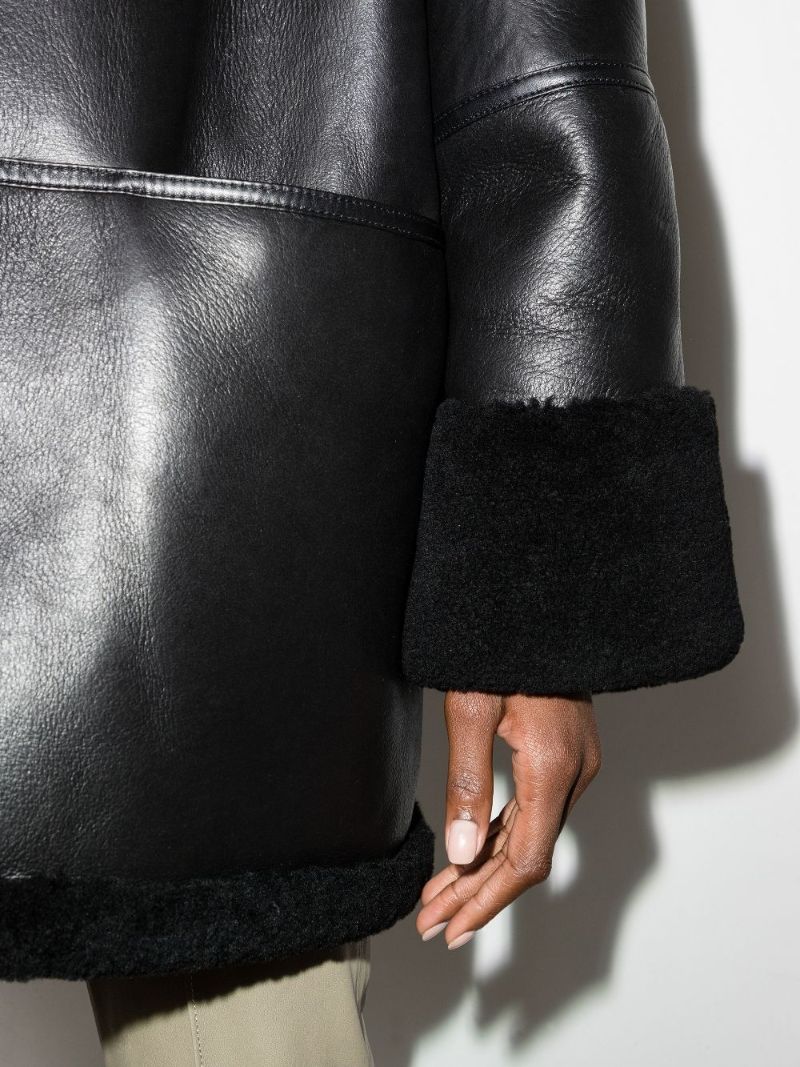 Shearling Trim Jacket