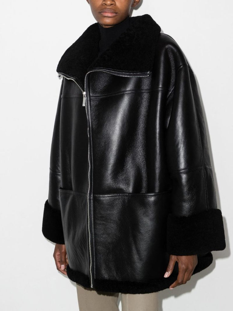 Shearling Trim Jacket