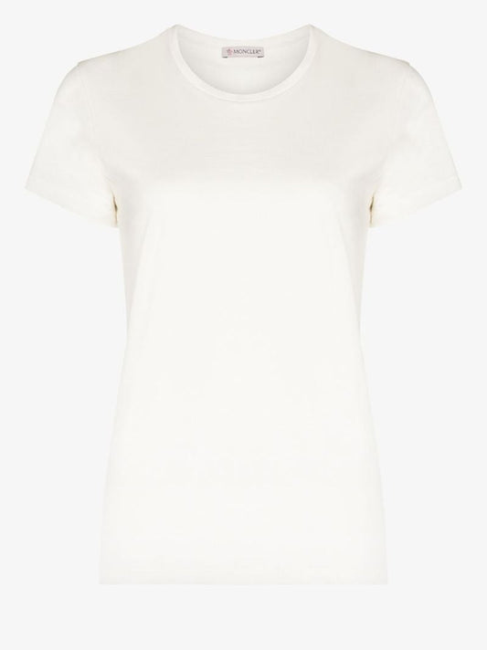 Embroidered Logo Cotton T-shirt