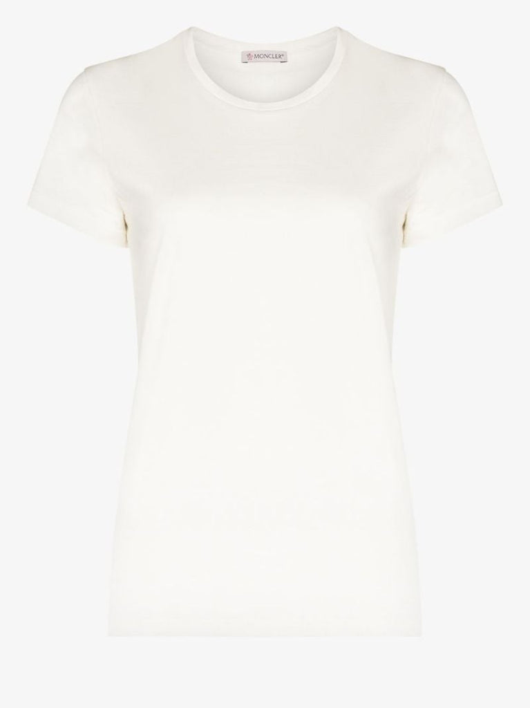 Embroidered Logo Cotton T-shirt