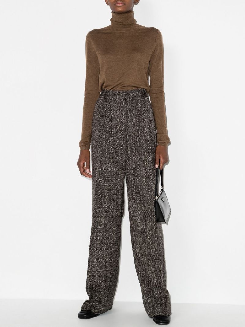 Roll Neck Wool Sweater