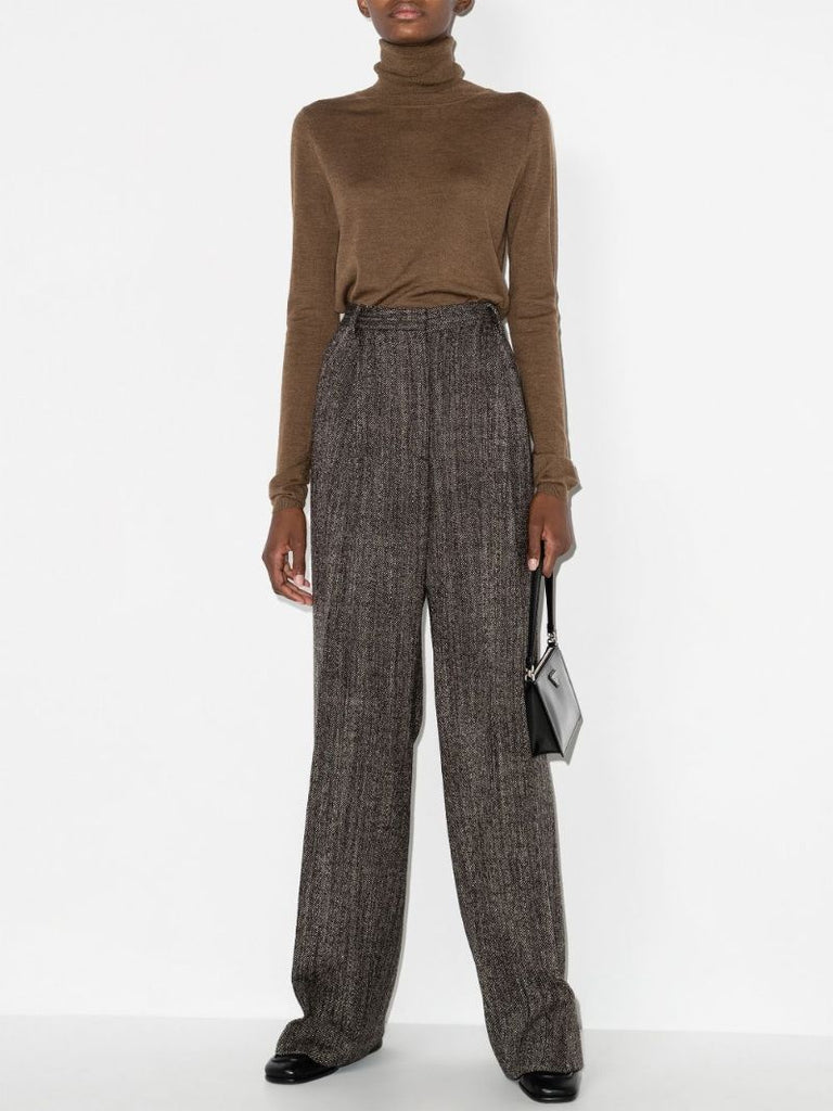 Roll Neck Wool Sweater