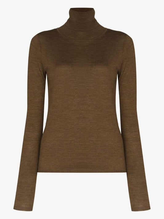 Roll Neck Wool Sweater