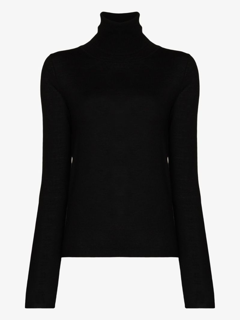 Roll Neck Wool Sweater