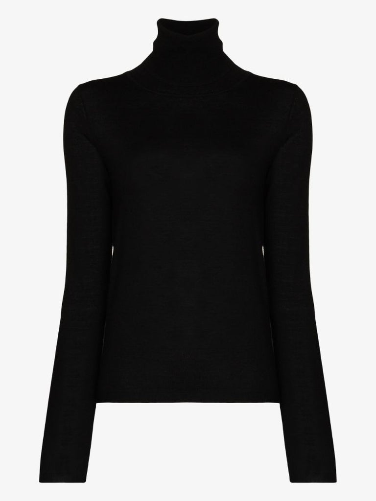 Roll Neck Wool Sweater