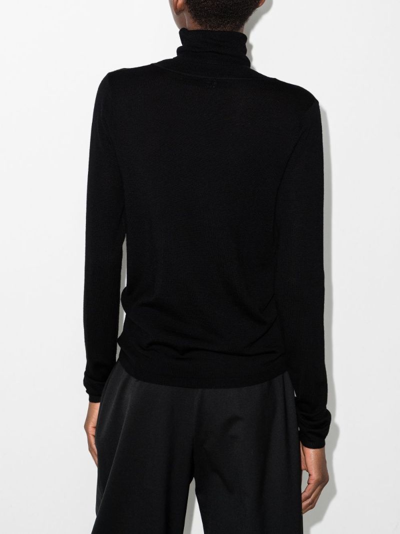 Roll Neck Wool Sweater