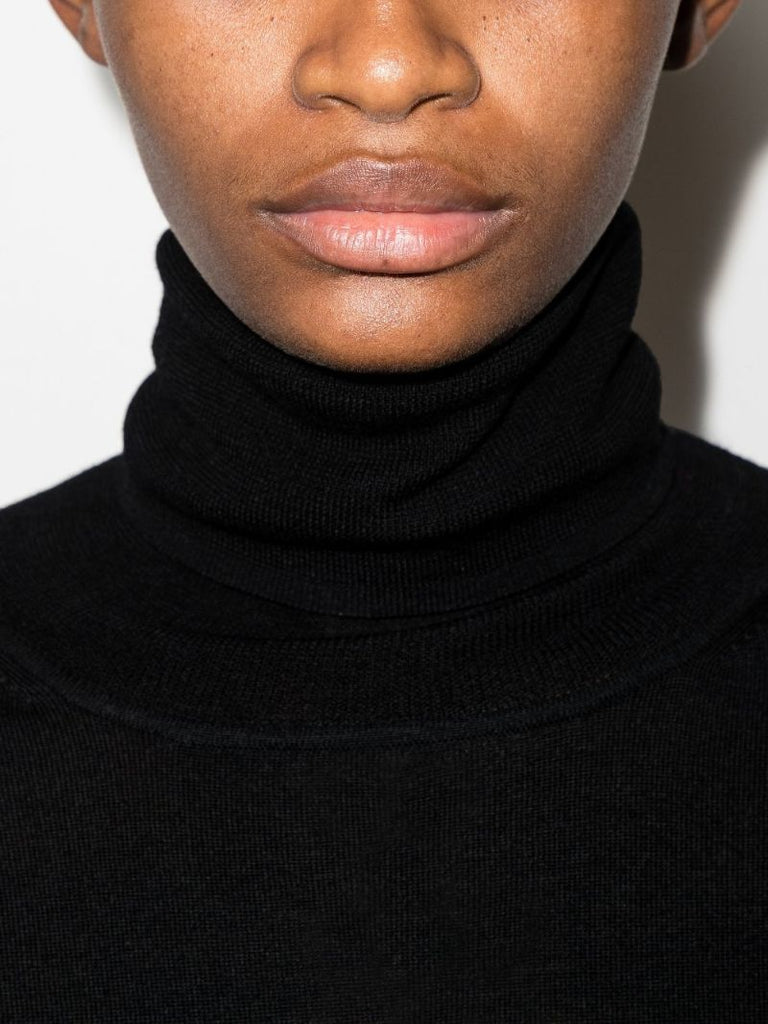 Roll Neck Wool Sweater