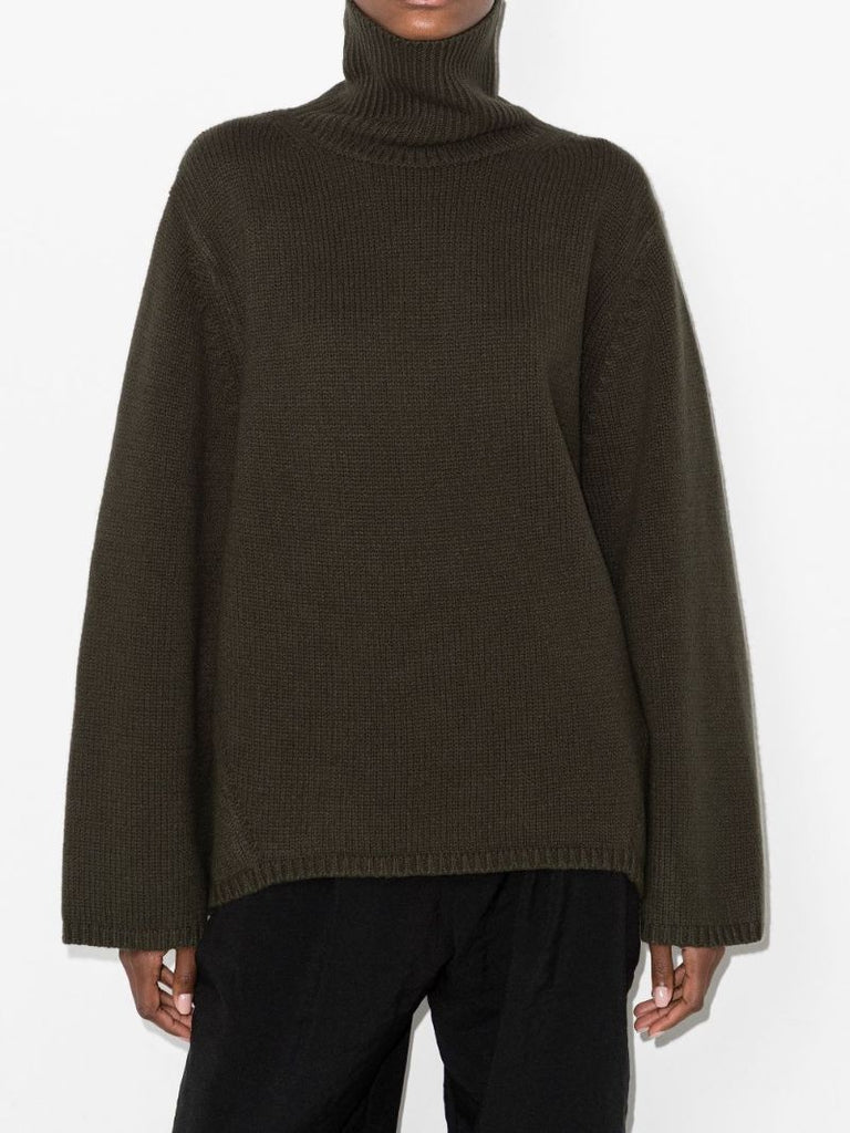 Roll Neck Wool Sweater