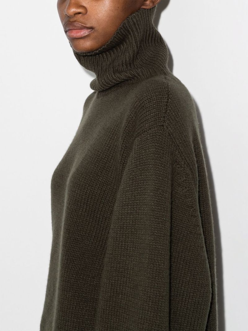 Roll Neck Wool Sweater