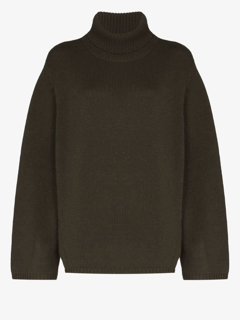 Roll Neck Wool Sweater