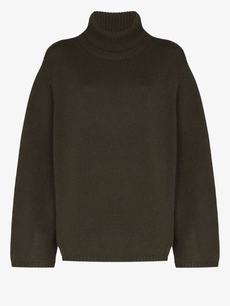 Roll Neck Wool Sweater