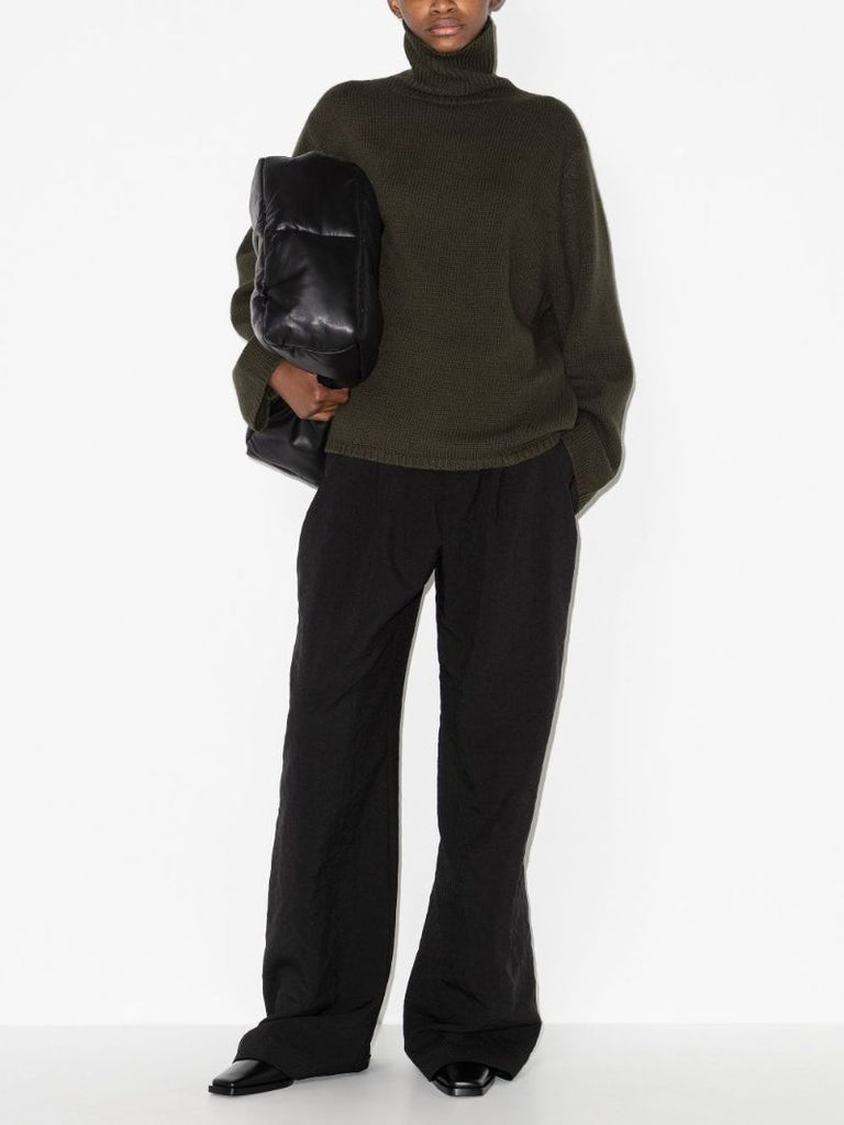 Roll Neck Wool Sweater