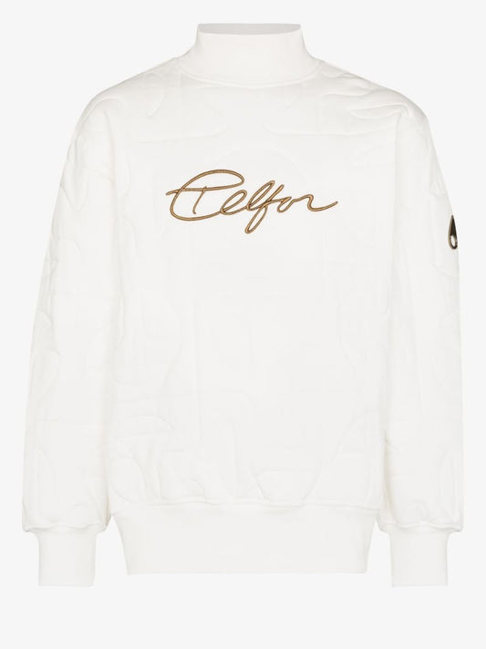 X Telfar Quilted High Neck Sweatshirt