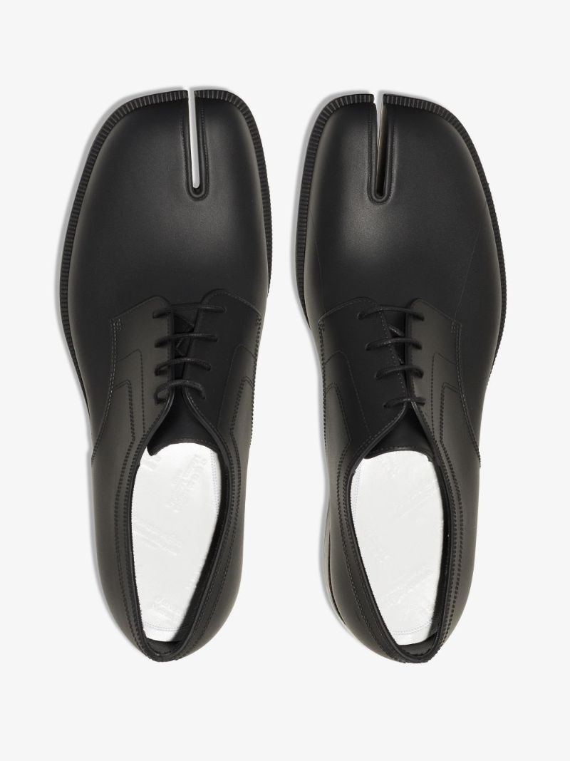 Black Tabi Derby Shoes
