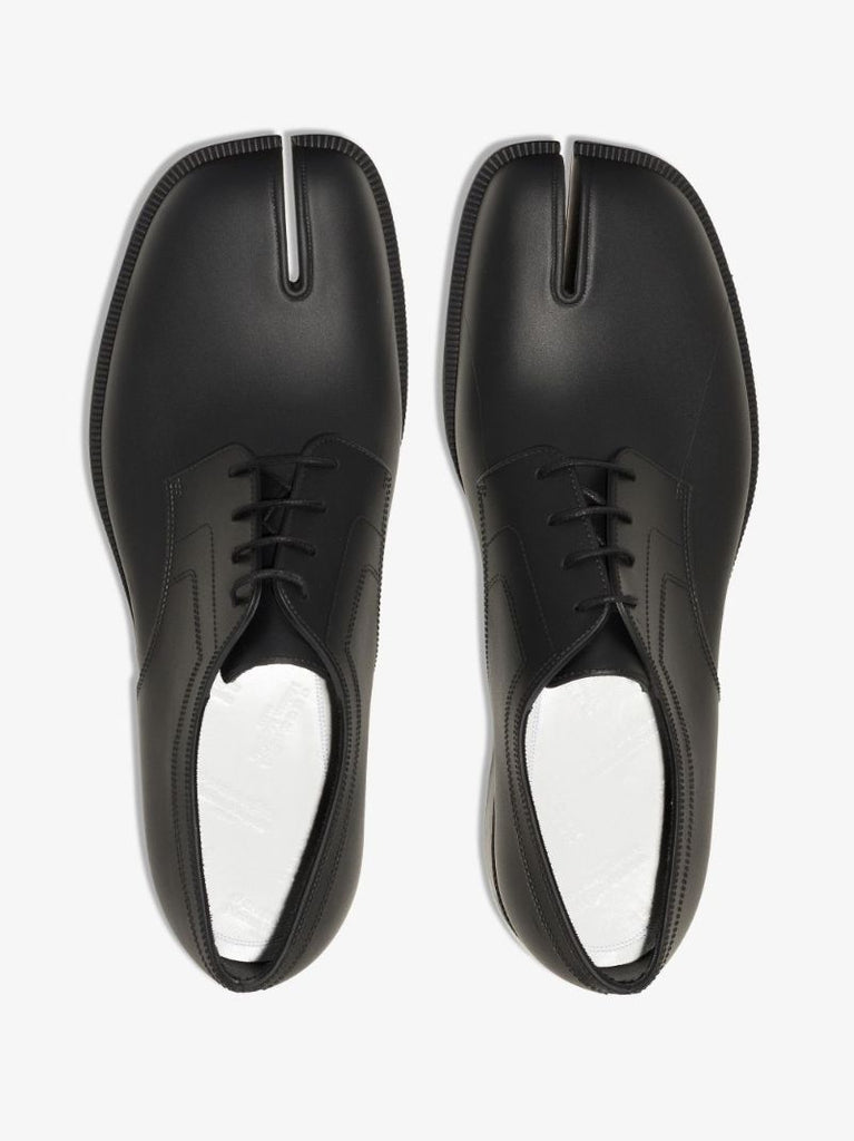 Black Tabi Derby Shoes