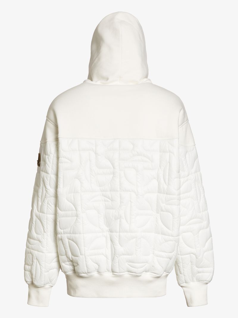 X Telfar Quilted Hooded Jacket