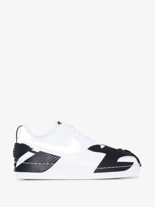 White Ndestrukt Air Force 1 Sneakers