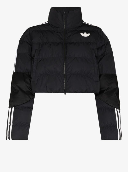 3-stripe Cropped Puffer Jacket