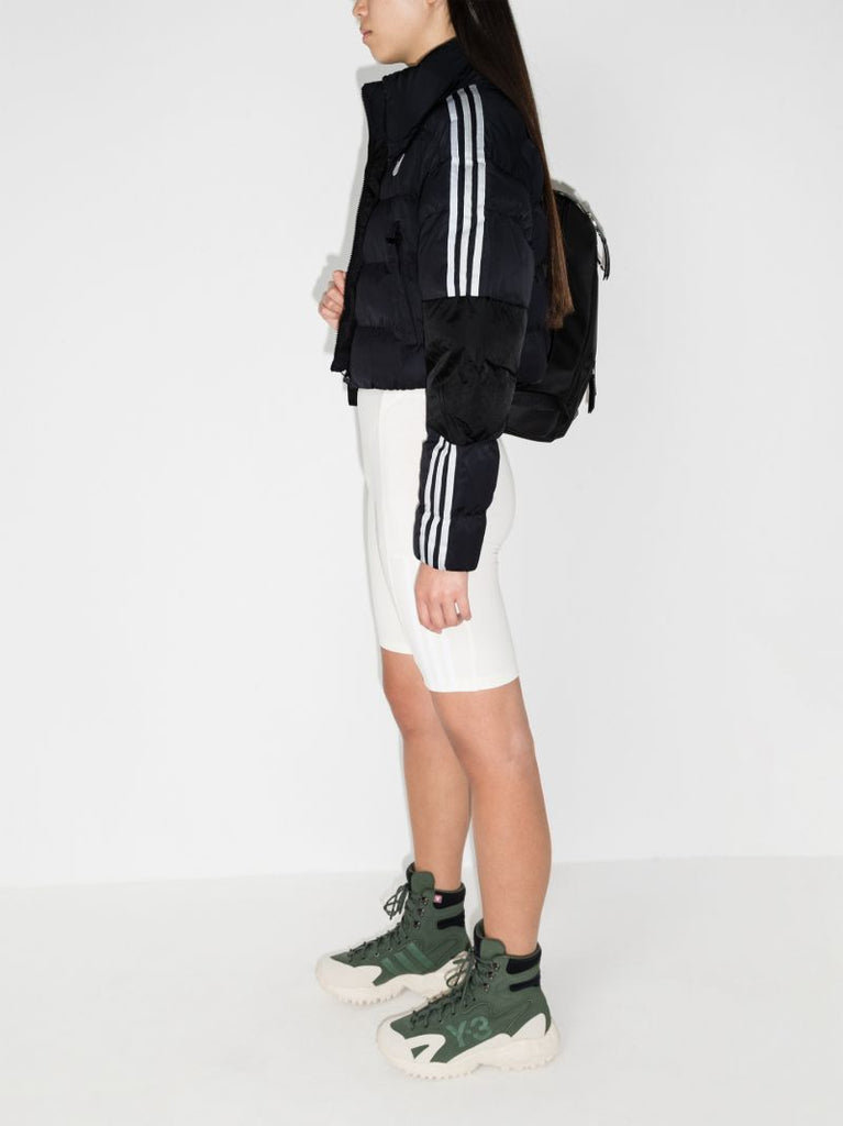3-stripe Cropped Puffer Jacket