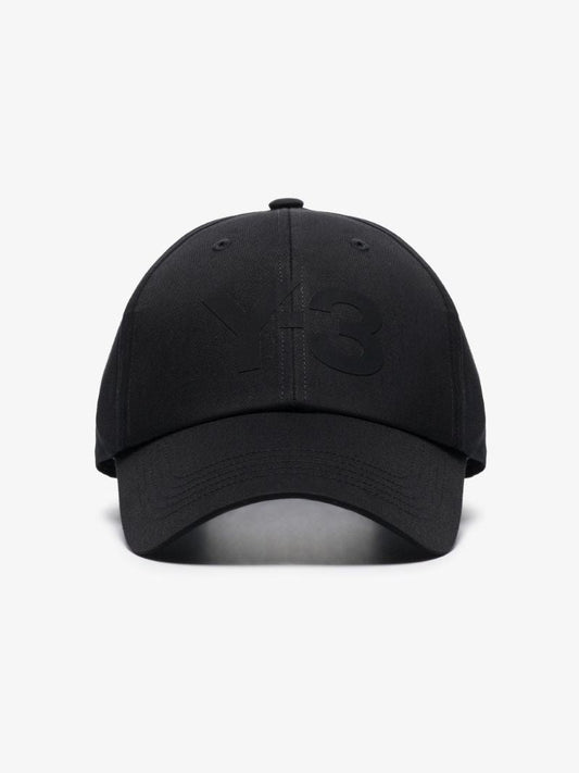 Black Logo Baseball Cap