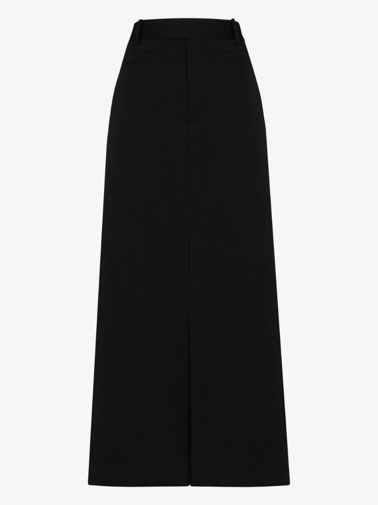 Wool Midi Skirt