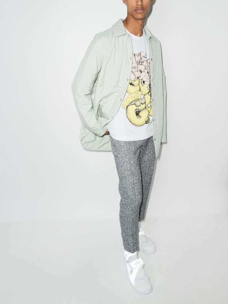 X Kaws Graphic Print Cotton T-shirt