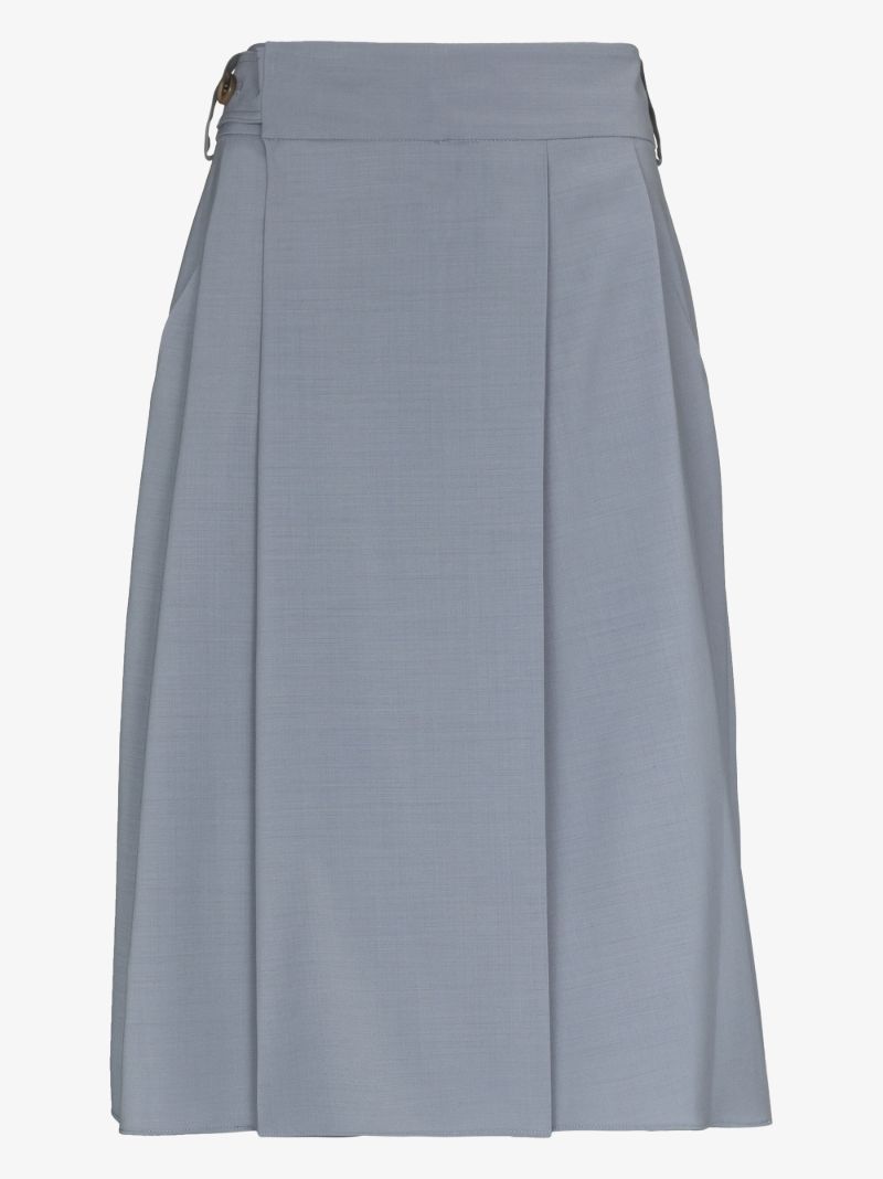 Wrap Knee-length Shorts