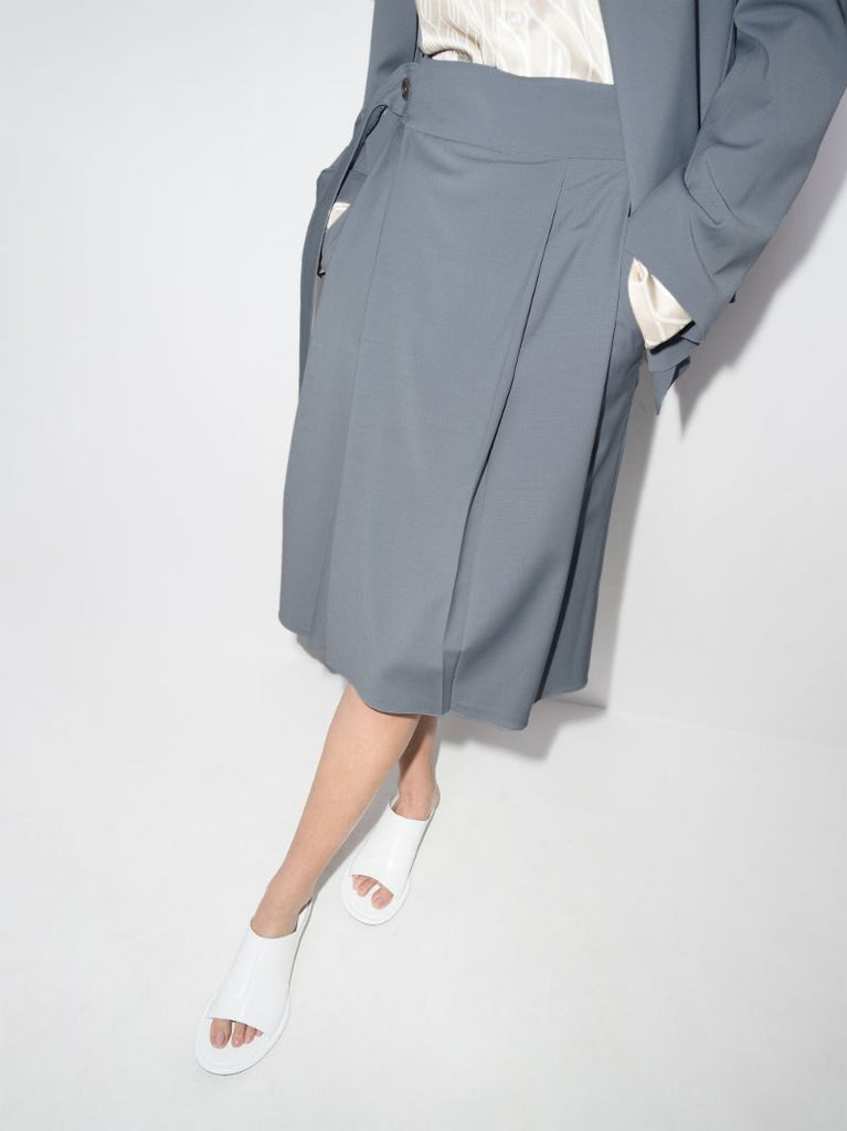Wrap Knee-length Shorts