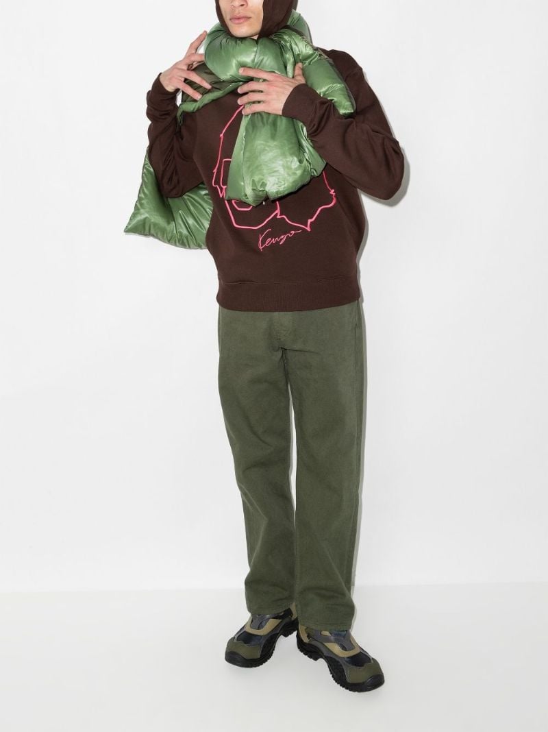 Tribute Print Cotton Hoodie