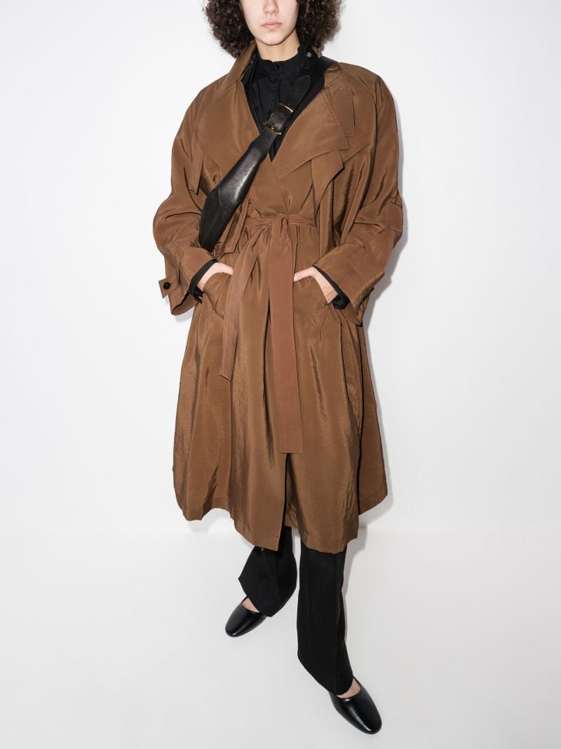 Double Collar Trench Coat