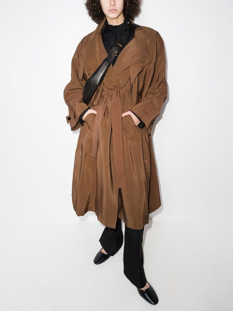 Double Collar Trench Coat