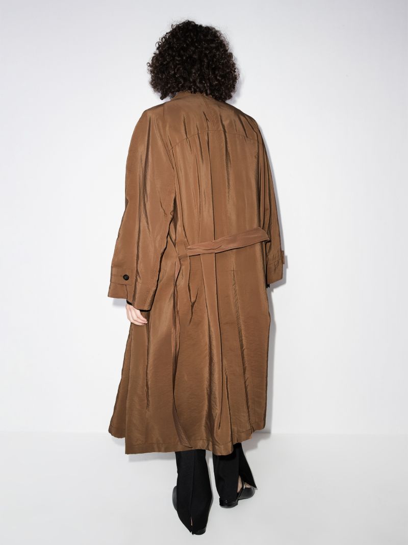 Double Collar Trench Coat