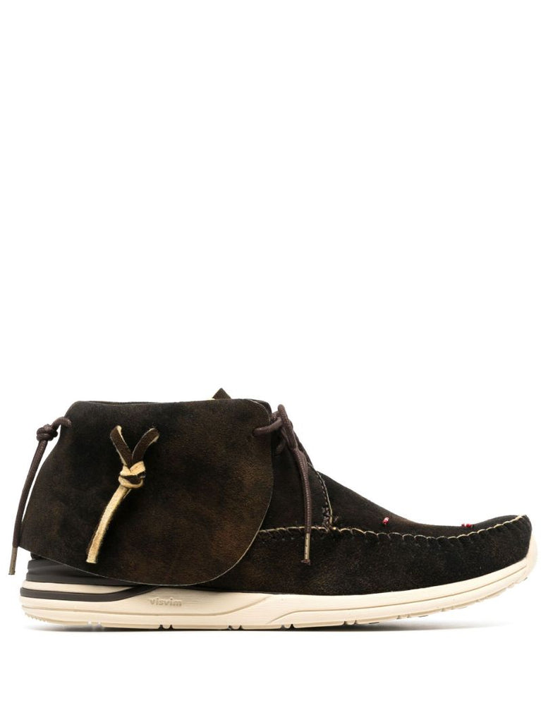 Brown Fbt Shaman-folk Suede Desert Boots