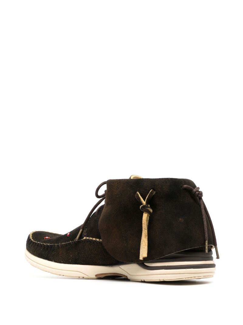 Brown Fbt Shaman-folk Suede Desert Boots
