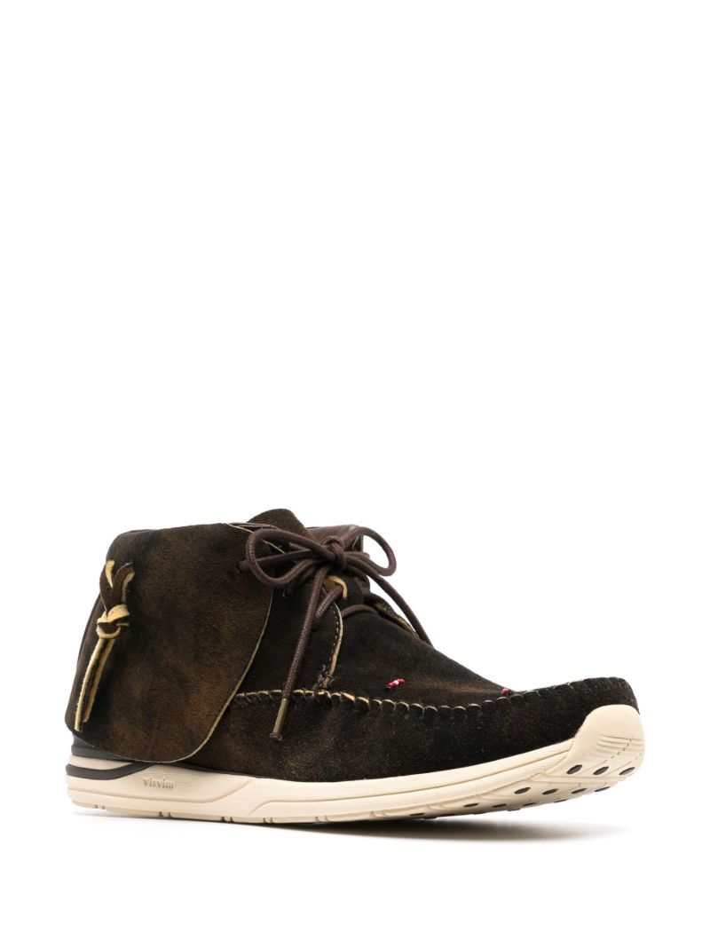 Brown Fbt Shaman-folk Suede Desert Boots