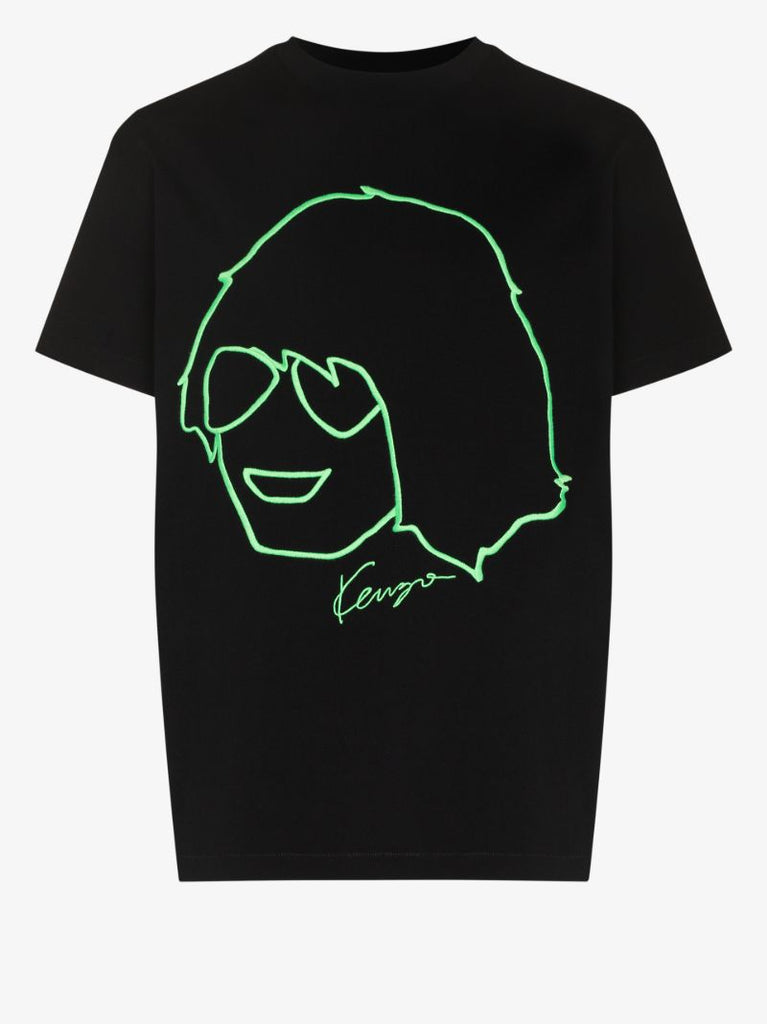 Tribute Print Cotton T-shirt